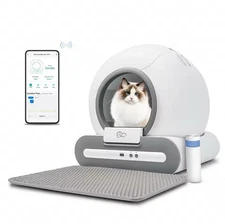 Deol Self-Cleaning Cat Litter Box - App Control