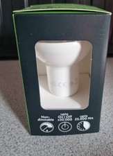 LED light bulbs, TWO R63, Lumens, non-dimmable and upto 25,000 hrs.