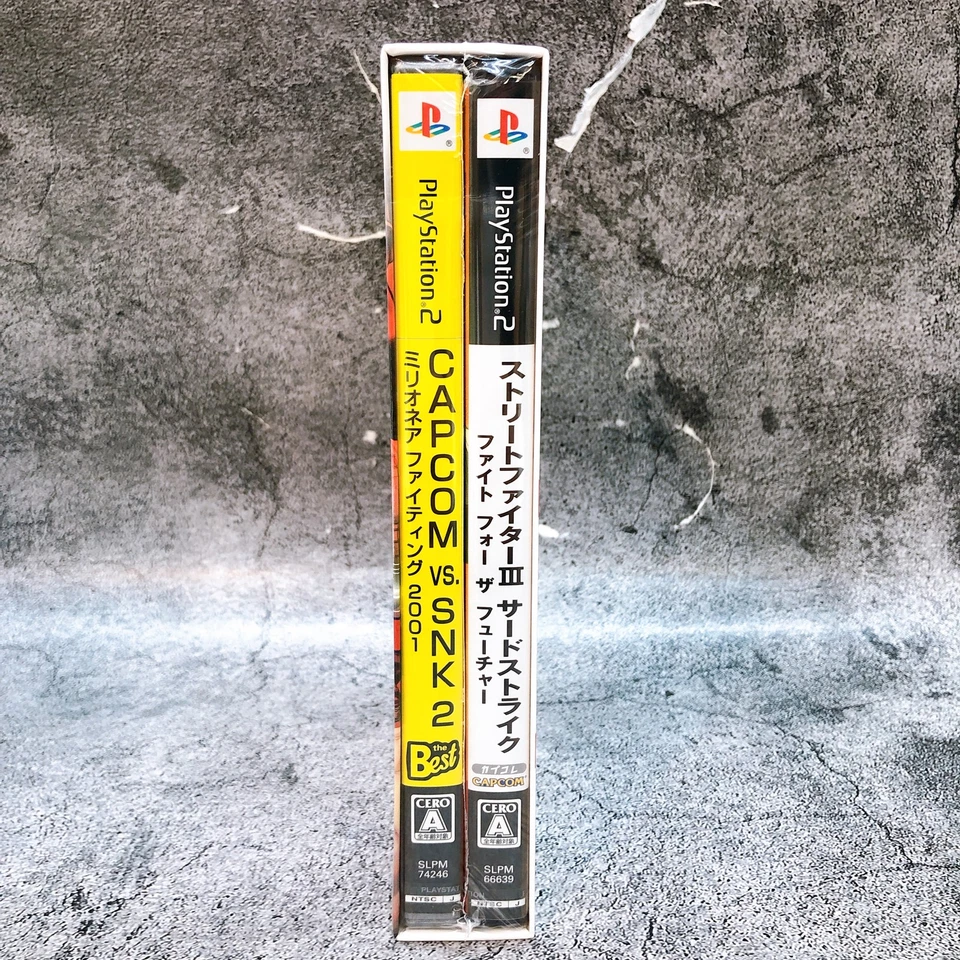 Playstation 2 CAPCOM VS. SNK 2 Street Fighter III Value Pack PS2 Game Sealed New - Image 4 of 4