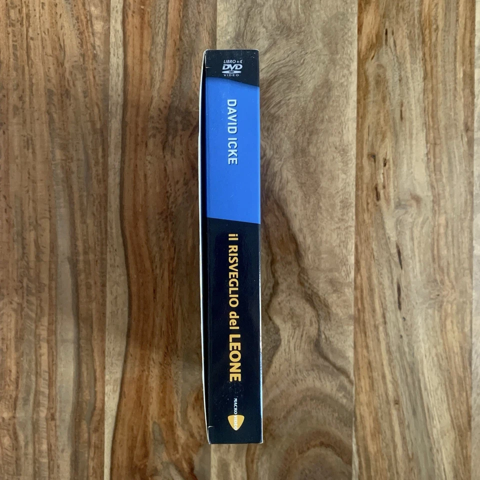 Il Risveglio del Leone di David Icke 4 DVD + Libro Seminario Completo Come Nuovo - Immagine 4 di 4