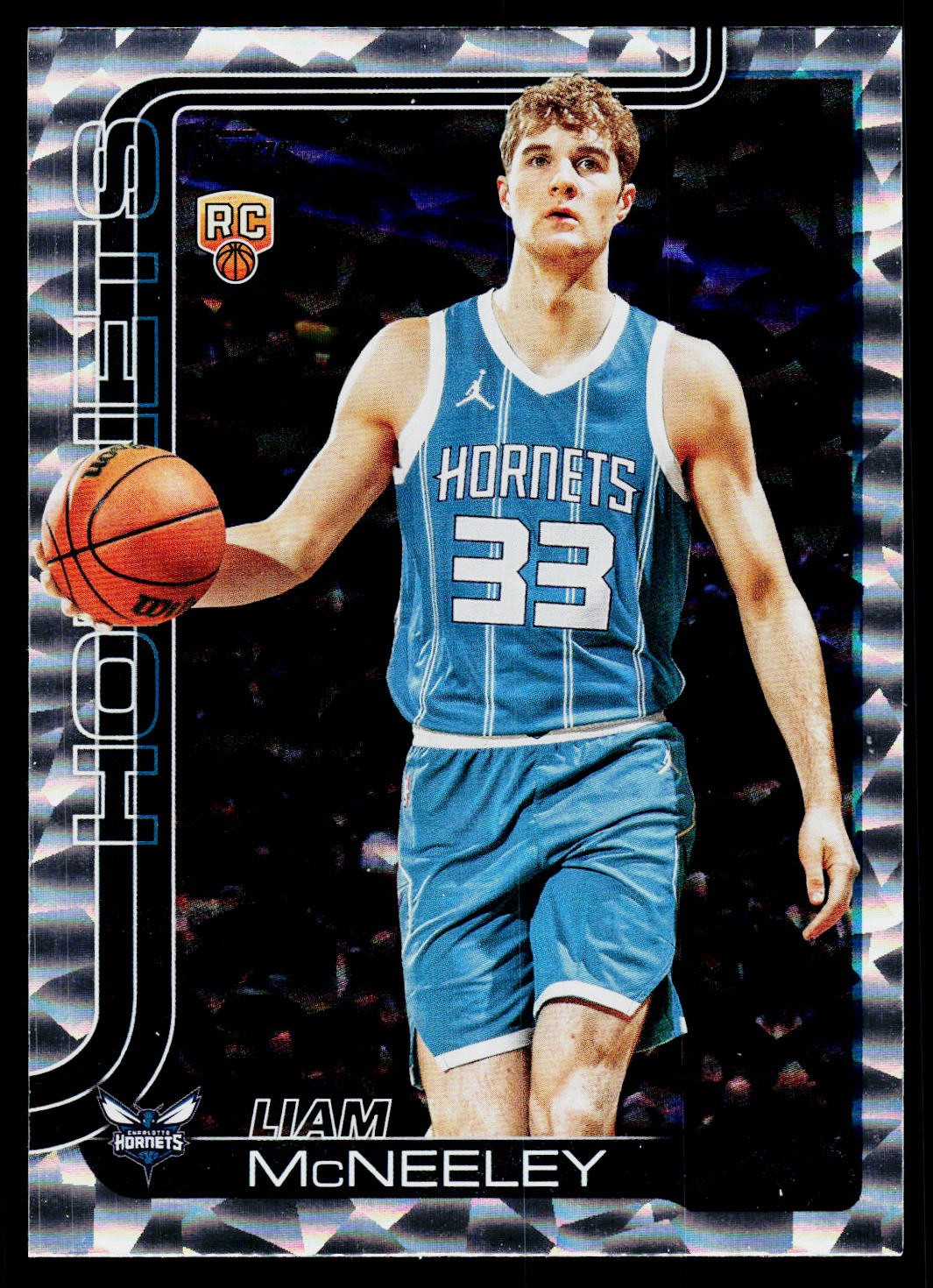 2025-26 Topps #229 Liam McNeeley Holo Foil