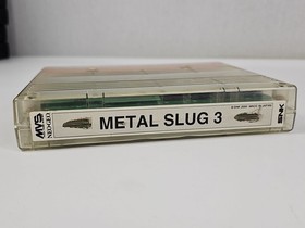 Metal Slug 3 SNK Neo Geo MVS Arcade Cartridge Tested (SMALL CRACK IN SHELL)