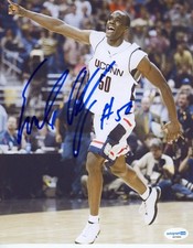 Emeka Okafor AUTOGRAPH Signed UConn Huskies National Champs 8x10 Photo ACOA Emeka Okafor AUTOGRAPH Signed UConn Huskies National Champs 8x10 Photo ACOA
