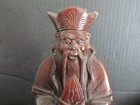 Antique Carved Wooden Confucius Status — photo 7