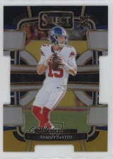 2023 Panini Select Concourse Black & Gold Prizm Die-Cut Tommy DeVito #73 1md7