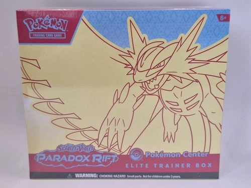 Pokemon - Paradox Rift Pokemon Center Elite Trainer Box Roaring Moon Sealed