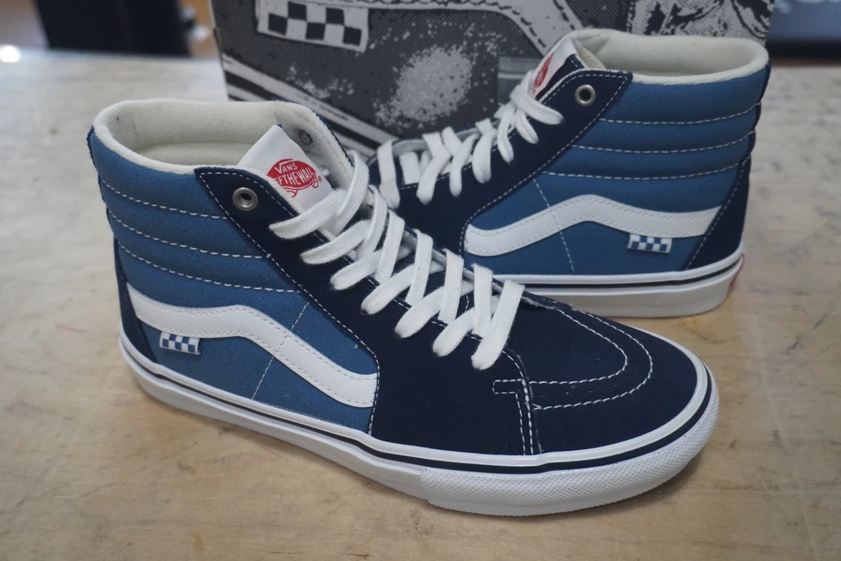 VANS Sk8-Hi Blue for Sale | Authenticity Guaranteed | eBay
