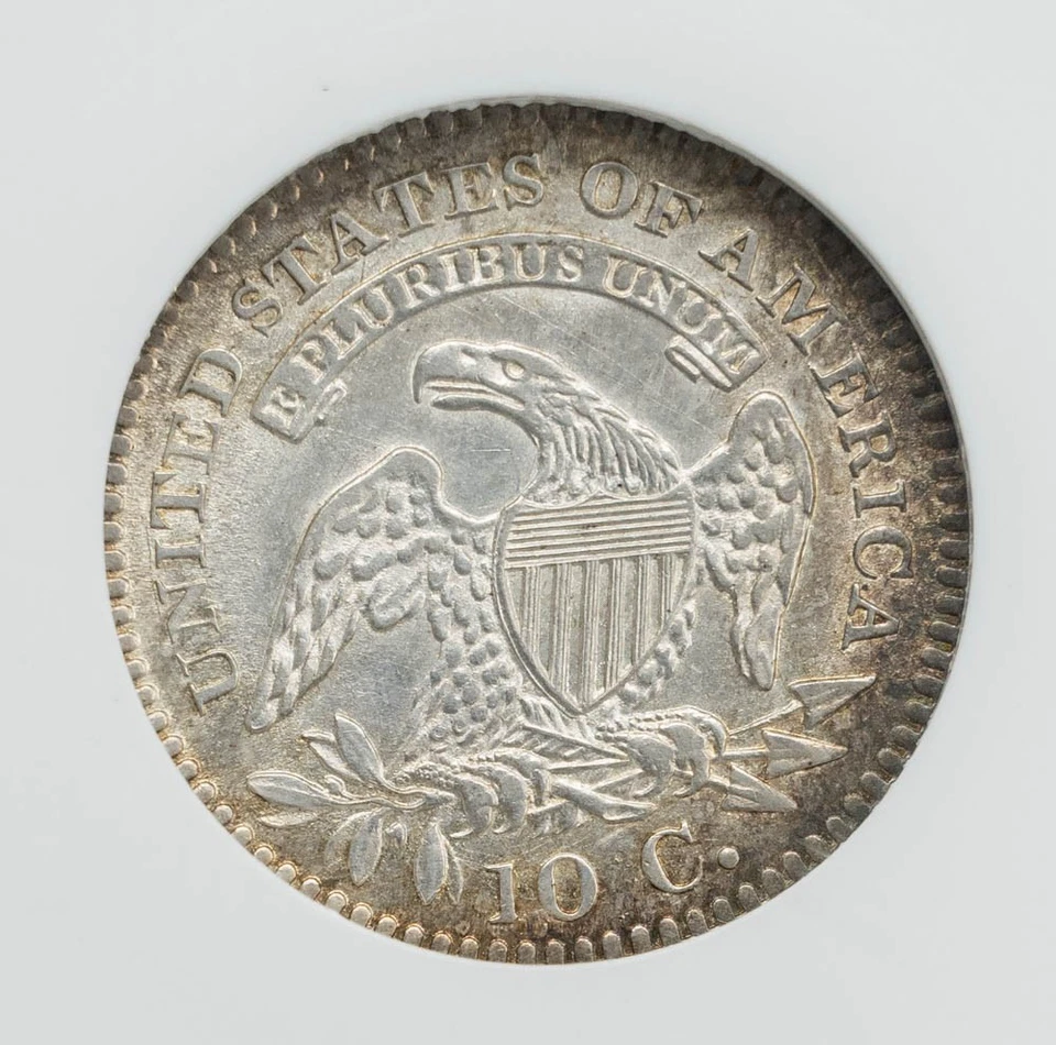 1821 10c JR-10 Small Date MS61 NGC 950833-1 - Image 4 of 4