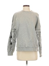 Topshop Women Gray Sweatshirt 4