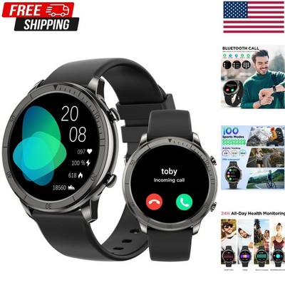 Elegant Smart Watch for Men & Women with Health Tracking -  Waterproof