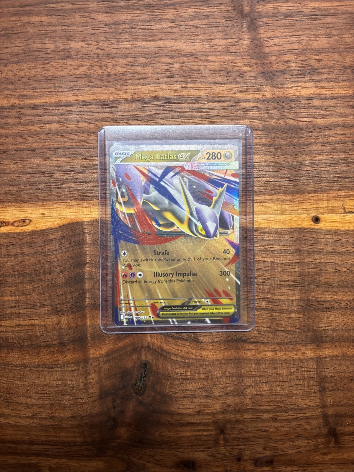 Pokémon TCG Mega Latias EX 100/132 Mega Evolutions NM