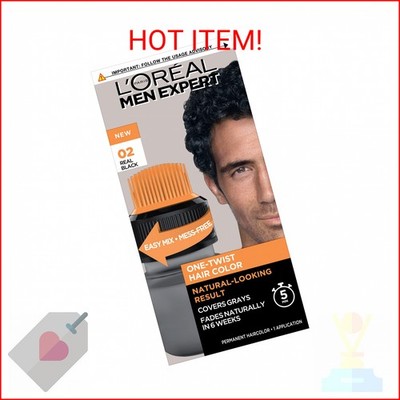 L Oreal Paris Men Expert One Twist Mess Free Permanent Hair Color, Mens Hair Dye