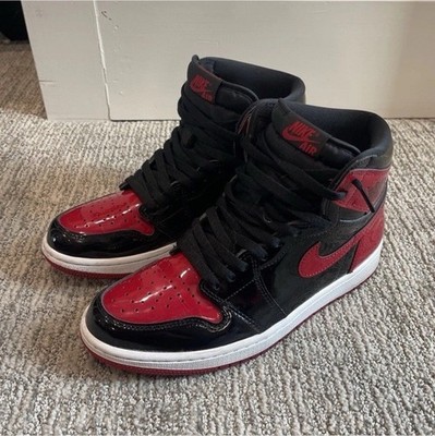 Jordan Air Jordan 1 Retro High OG Patent Bred Black/Red/White 2021 555088-063