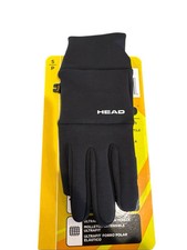 HEAD Men's S Touchscreen Running Gloves Small Black