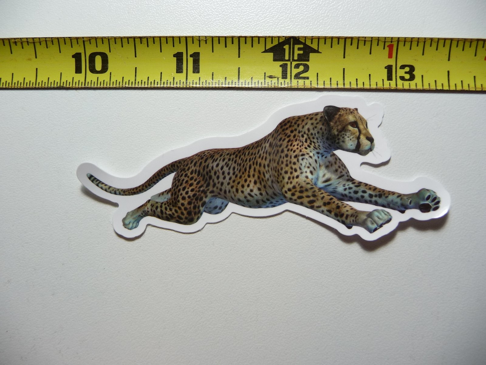 Running Cheetah Wildlife Sticker Decal for Nature Lovers
