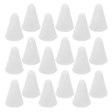 200Pcs Reusable Silicone Pen Caps Replacement for Stylus Pens White Anti Slip