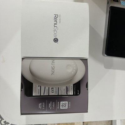 NU SKIN Nuskin RenuSpa iO Wireless Charger New - open box sealed tube not used 
