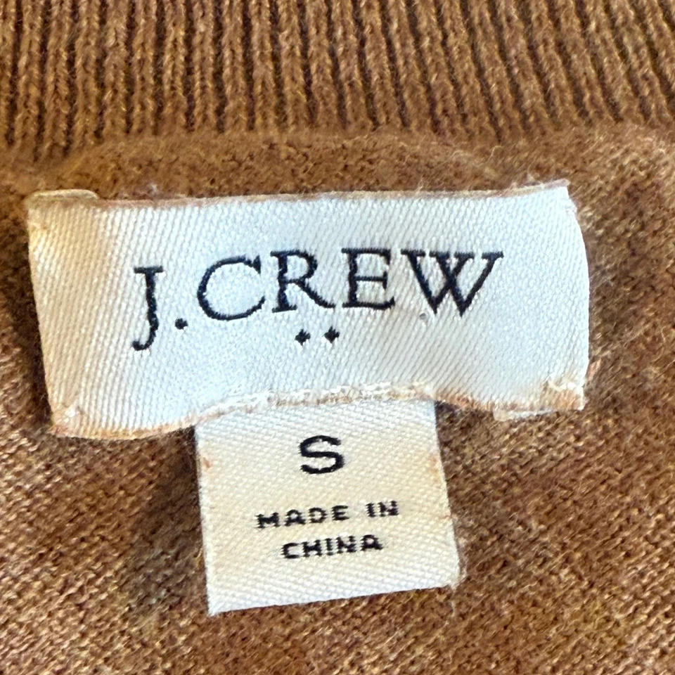 J Crew коричневый собаки шотландский красный тартан терьер Fair Isle праздник свитер размер S - Изображение 3 из 4