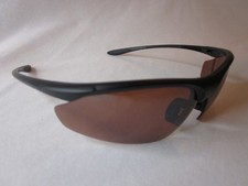 Epoch 6 Sport Sunglasses Black Frame and Polarized Super-Hydrophobic Amber Lens