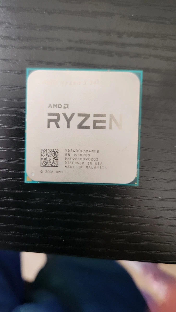 AMD Computer Ryzen 5 AMD Ryzen 5 2400G Processor Model Processors
