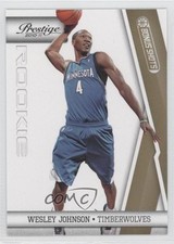 2010-11 Prestige Rookie Bonus Shots Gold 90/249 Wesley Johnson #214 0a7