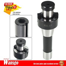 1In R8 Shank Shell Milling Arbor Adapter Holder Hardened For Machine