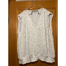 Loft Fall Sleeveless Blouse - preowned