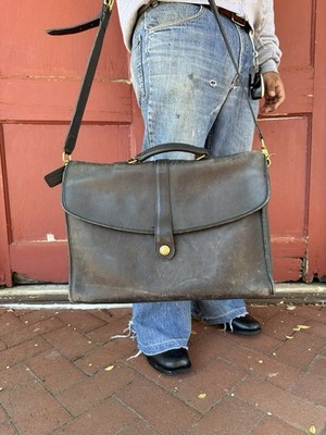 Купить vintage coach metropolitan briefcase (265358450980), США