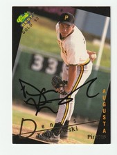 Dennis Konuszewski Signed 1993 Classic Best Gold Card Auto Pirates Autograph COA