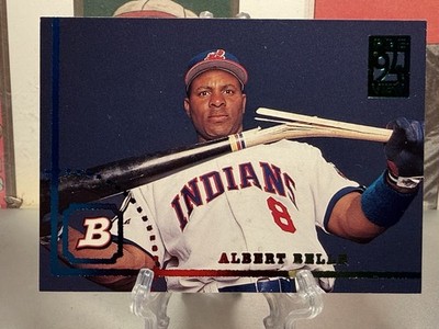 1994 BOWMAN #3 ALBERT BELLE & Mike Pizza #2