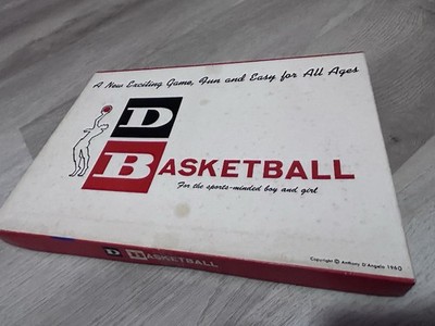 Rare Vintage Basketball 1960 Dice Game by Anthony D Angelo