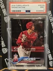 2018 Topps Update Series Shohei Ohtani #US189 (RC) 3 Home Run Streak PSA 9