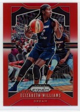 2020 Panini Prizm WNBA Red Prizm /275 Elizabeth Williams #16 19e3