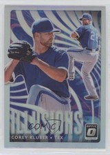 2020 Panini Donruss Optic Optic Illusions Holo Prizm Corey Kluber #OI-9 06rp