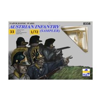 ÖSterreichische Infanterie 1/72 Plastikmodellbausatz