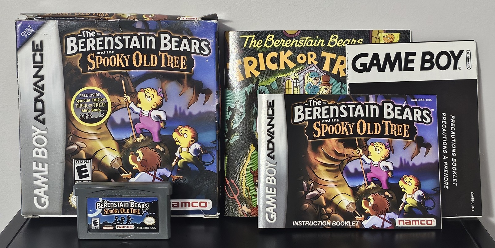 Berenstain Bears and the Spooky Old Tree Nintendo Game Boy Advance 2005 *Tested!