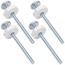 Baby Gates Pet Spindle Rods 8mm M8 , Replacements Parts to The White