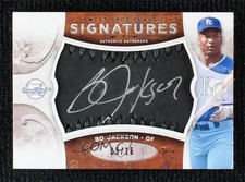 2009 Sweet Spot Black Glove Silver Ink 9/15 Bo Jackson #SC-BO Auto lz7