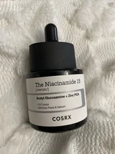 The Niacinamide 15, Serum. Acetyl Glucosamine + Zinc PCA, COSRX