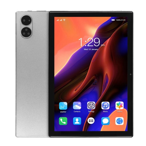 EU Plug 2 In 1 10. 1 Inch Tablet For Andr-oid 12 8 Core CPU 8GB 256GB 5G WiF New - Picture 12 of 12