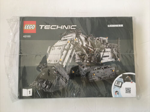 NEW INSTRUCTIONS ONLY LEGO Technic Liebherr R 9800 Excavator 42100 NO BRICKS - Picture 1 of 2