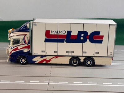 WSI truck models, Scania R6 Highline 6X2 Tag Axle , MALMO LBC AB