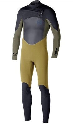 $359 XCEL Youth 3/2 REVOLT TDC CZ Wetsuit - MSB - Kids Size 10 Yellow Green 3.2