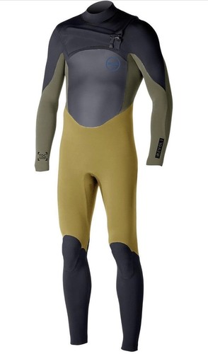 $359 XCEL Youth 3/2 REVOLT TDC CZ Wetsuit - MSB - Kids Size 10 Yellow Green 3.2