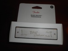 NEW - Genuine Fender Blues Deluxe Harmonica, Key of G, 099-0701-002