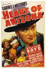 Heart of Arizona 1938 - William Boyd - Classic Western Movie Poster