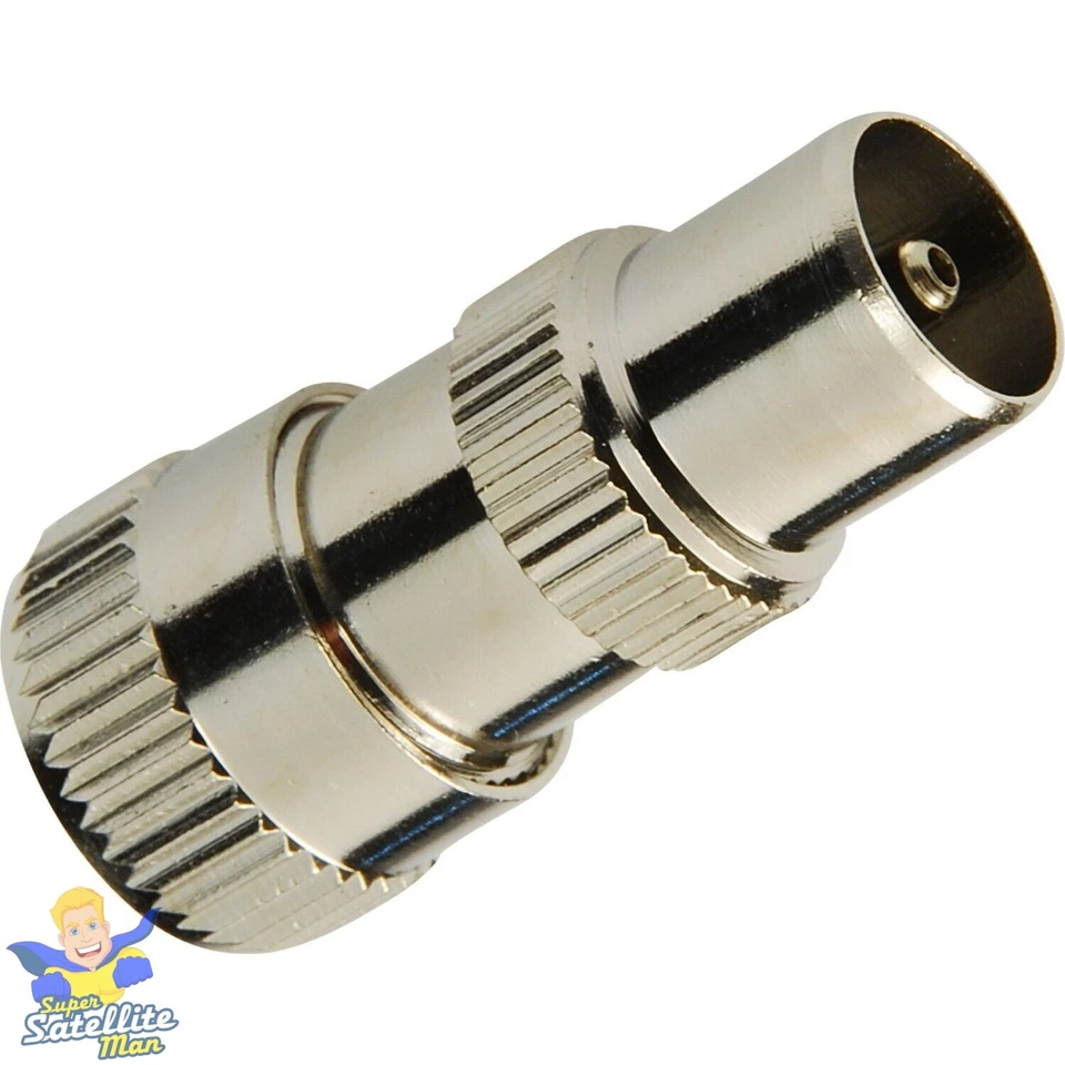 SSM 10 X Nuevos Conectores/enchufes de Cable Coaxial Aéreo para TV Macho