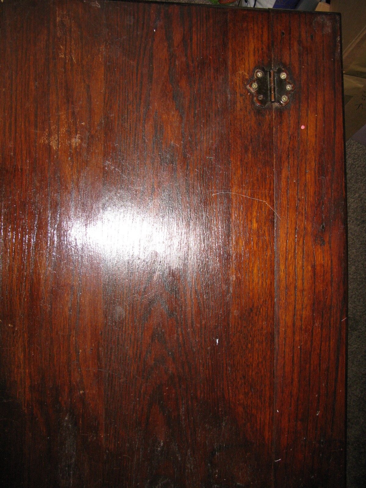 vintage wooden blanket box eBay