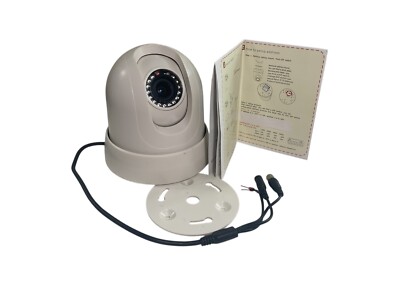 C-Tick 5-15 MM Outdoor Security Dome Camera 1/3'' SHARP CCD 600 TVL Model PPT24XH