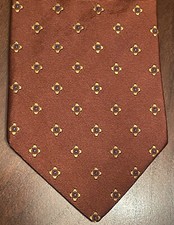 Joseph & Lyman For Bloomingdale’s 100% Silk Men’s Neck Tie Made In Usa